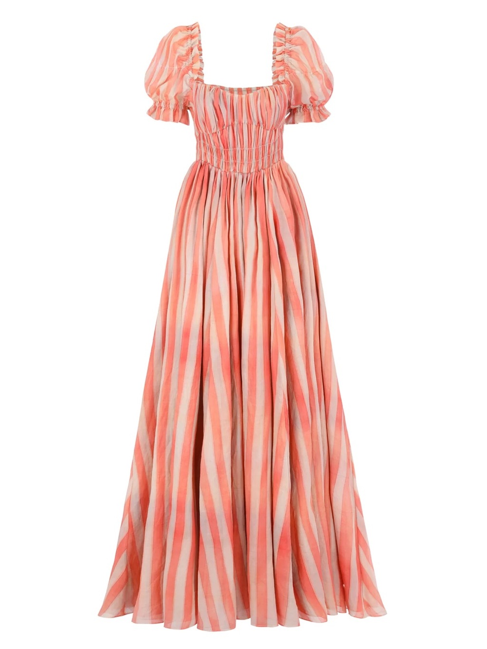 Selkie Striped Renfaire Gown